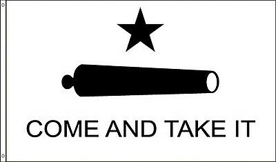 3x5 Ft Come And Take It Flag Texas Gonzales Texan Polyester Flag Wb