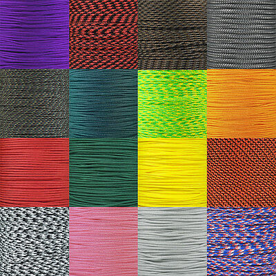 Crafting Paracord 3 Strand Core Quality Grade Nylon Paracord Rope 325lb Usa Made