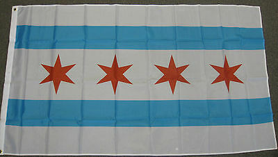 3x5 City Of Chicago Flag New Illinois Il Banner F608