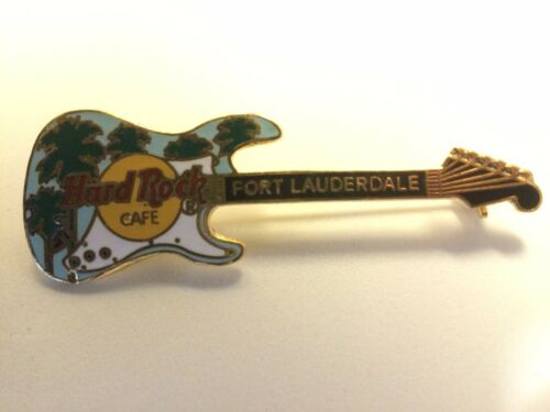 Hard Rock Cafe Pin Ft. Lauderdale Palm Tree Guitar