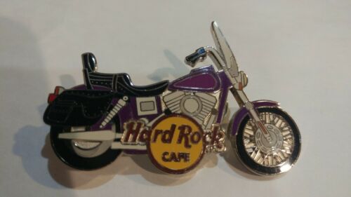Hard Rock Cafe Motorcycle Pin W/hologram On Back 2 Pins Harley Davidson 2.25"